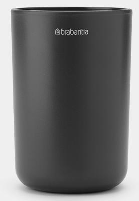 Brabantia renew tandenborstelhouder met inzet dark grey Brabantia renew tandenborstelhouder met inzet dark grey
