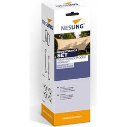 Nesling bevestigingsset voor schaduwdoek vierkant / rechthoek