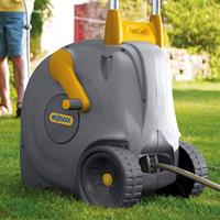 Hozelock Schlauchwagen Fast Cart mit 40 m Schlauch 2450R0000 Slangwagen 40 m 1 stuk(s) Grijs, Geel - thumbnail