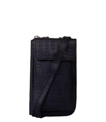 COWBOYSBAG PHONE PURSE GARSTON-Croco Black