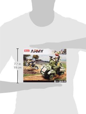 Sluban WWII - Armoured Vehicle (M38-B0710) - thumbnail