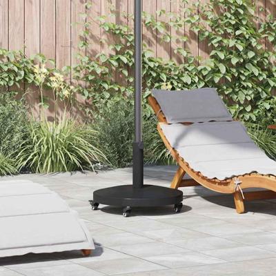Buiten Parasols Zwart 48 x 48 x 32.5 cm Staal, Beton