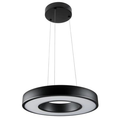 SG Circulus Pendel LED Plafondlamp zwart 17W 2700K dimbaar 36cm doorsnede in hoogte verstelbaar