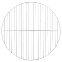 VidaXL Barbecuerooster rond ø44,5 cm 304 roestvrij staal - thumbnail