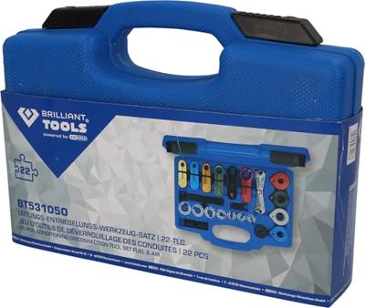 Brilliant Tools BT531050 Kabel-ontgrendelingsset, 22-delig