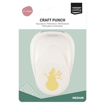 Vaessen Creative • figuurpons sneeuwman medium