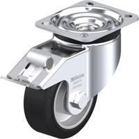 Blickle LK-ALEV 100K-1-FI Zwenkwiel met rem Wieldiameter: 100 mm Draagvermogen (max.): 200 kg 1 stuk(s) - thumbnail