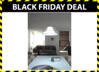 MEO Grado Hanglamp - Kamerlamp - Plafondlamp - Wit - thumbnail