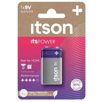 itson Itspower 9V batterij (blok) 9 V 1 stuk(s) - thumbnail
