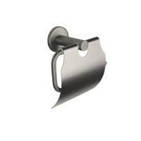 Toiletrolhouder Aqua Splash Colorato Met Klep Gunmetal Aqua Splash - thumbnail