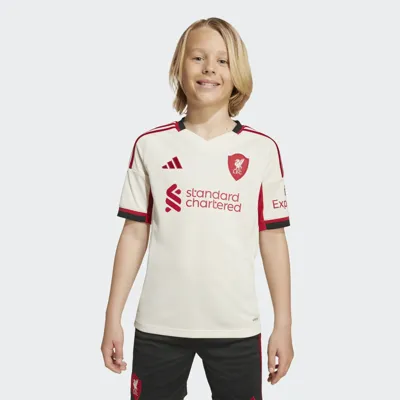 Liverpool Uit Shirt Junior 2025/2026 - Maat 176 - Kleur: Beige | Soccerfanshop