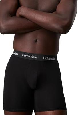 Calvin Klein 3-Pack Heren Boxershorts - Boxer Brief Black - Katoenen mannen boxers - Lange pijpjes - Calvin Klein underwear