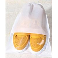10 stuks waterdichte schoenen opbergtas Pouch draagbare reizen organisator Cardigan cover niet-geweven organisator grootte: 27x36cm (wit) - thumbnail