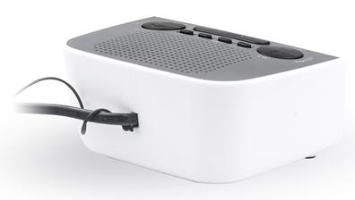 Radio alarmklok ELBE CR-932 AM/FM Wit