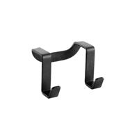 Metaltex Dubble Kasthaak Zwart/Metaal - thumbnail