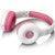 Lenco HP-010BU Over Ear koptelefoon Kabel Blauw Volumebegrenzing Kinderen
