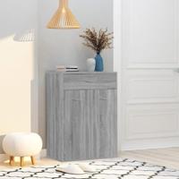 VidaXL Schoenenkast 60x35x84 cm bewerkt hout grijs sonoma - thumbnail