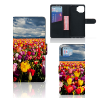 Motorola Moto G 5G Plus Hoesje Tulpen - thumbnail