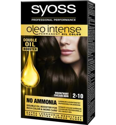 Syoss Oleo Intense 2-10 Bruinzwart Syoss Oleo Intense 2-10 Bruinzwart