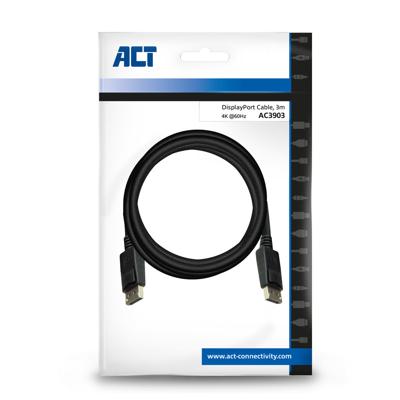 ACT AC3903 DisplayPort Kabel - 3 meter