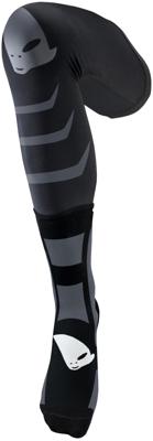 UFO PLAST sokken "off-road socks ufo long black/grey gr. m
