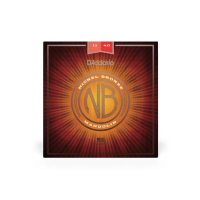 D&apos;Addario NBM1140 Nickel Bronze Medium 11-40 snaren voor mandoline