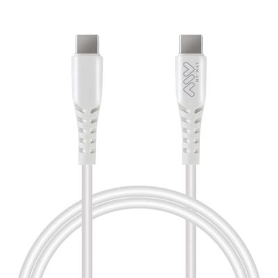 Kabel USB-C naar USB-C Myway Wit Kabel USB-C naar USB-C Myway Wit
