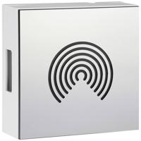 Grothe 46005 Gong 80 dBA Wit, RVS - thumbnail