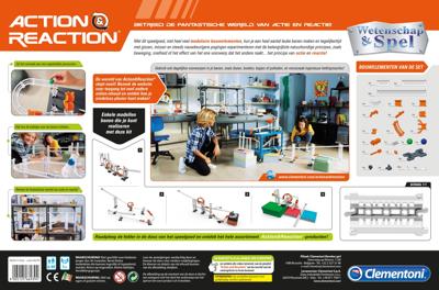 Clementoni Wetenschap en Spel Action and Reaction Kogelbaan Starter Set