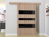 Schuifdeur CORWEL 106 cm sonoma - thumbnail