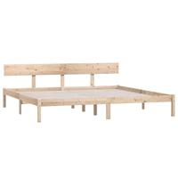 Bedframe massief grenenhout 200x200 cm - thumbnail