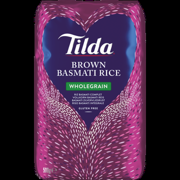 Tilda Brown Basmati Wholegrain 500g bij Jumbo
