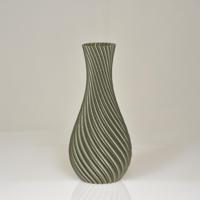 Cosmos 3D vaas 19x9x9cm Champagne Metallic - thumbnail