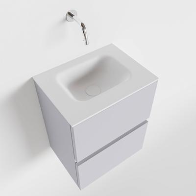 MONDIAZ ADA 40cm toiletmeubel cale. LEX wastafel talc midden zonder kraangat MONDIAZ ADA 40cm toiletmeubel cale. LEX wastafel talc midden zonder kraangat