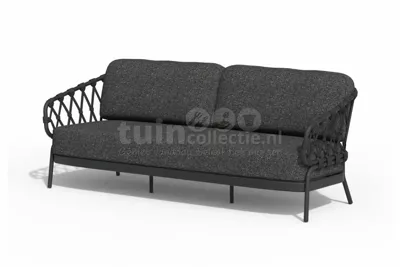 Tierra Outdoor Loungebank Natal 3-zit Charcoal