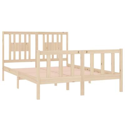 Bedframe massief hout 135x190 cm