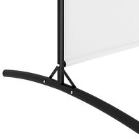 Kamerscherm met 6 panelen 520x180 cm stof wit - thumbnail