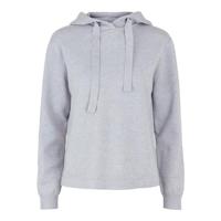 Lounge shirt / Hoodie - Grey Melange - Dames Loungewear hoodie grijs - thumbnail