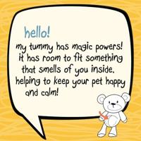 My Dog olifant pluche roze - thumbnail