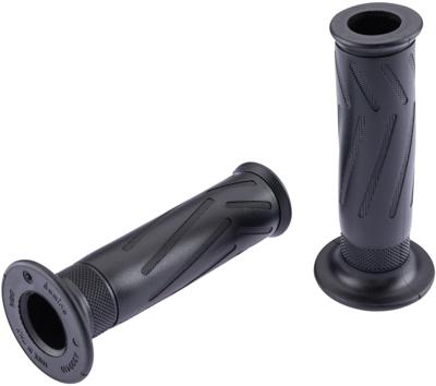 Domino rubber handvat "yamaha style". rubber grip 0300 sw 120mm open