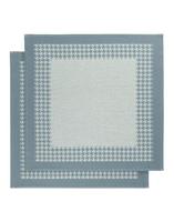 De Witte Lietaer De Witte Lietaer Pied De Poule Theedoek 66x66 oxyde - thumbnail