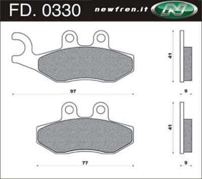 Newfren Remblokset fd0330