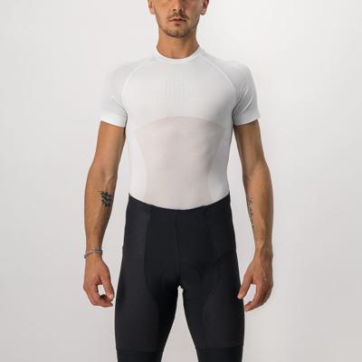 Castelli Core Seamless ondershirt korte mouw wit heren L-XL Castelli Core Seamless ondershirt korte mouw wit heren L-XL