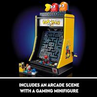 LEGO 10323 Icons PAC-MAN Arcadespel, modelkit voor volwassenen om te bouwen, gamemachine met personages - thumbnail