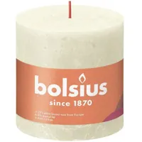 Rustiek Shine stompkaars 100/100 Soft Pearl Bolsius - Bolsius - thumbnail