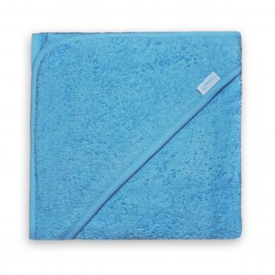 Funnies badcape uni Blauw-100 x 100 cm