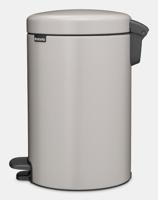 Brabantia Pedaalemmer NewIcon 12 liter Soft Grey - thumbnail