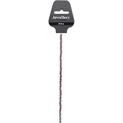 Creativ Company Facet kralen, d 4 mm, gatgrootte 1 mm, paars, 45 stuk/ 1 doos Creativ Company Facet kralen, d 4 mm, gatgrootte 1 mm, paars, 45 stuk/ 1 doos