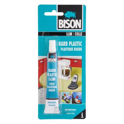 Hard Plastic Lijm Blister 25 ml Bison - Bison Hard Plastic Lijm Blister 25 ml Bison - Bison