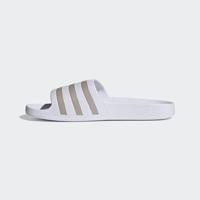 adidas Adilette Aqua Slippers Wit Zilver Wit - thumbnail
